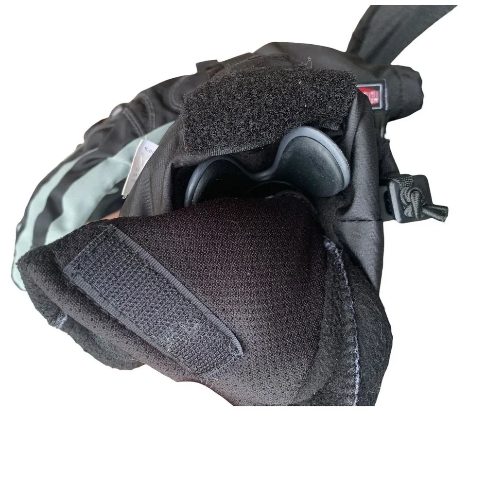 Level Matrix W Ski Gloves 8.5 Black Kevlar Bio-Mechanical Shell Gorpcore
